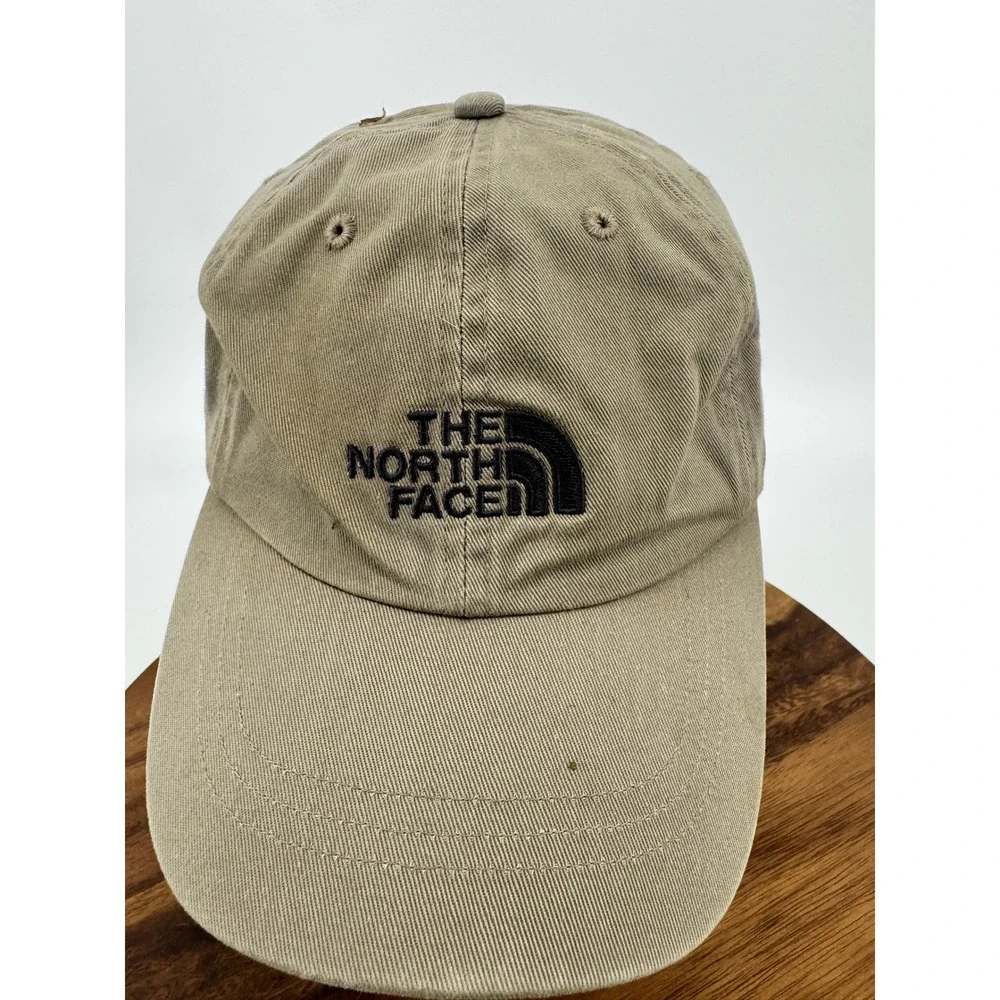 The North Face Khaki Baseball Cap Since 1968 Embroidered‎ Logo Men Distressed